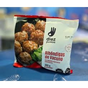 Albóndigas de vacuno nacional - 300 grs.