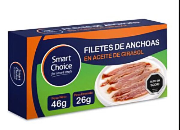 Filetitos de anchoas en aceite