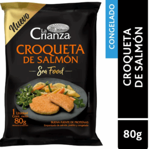 Croqueta de salmón La Crianza - 80 grs.
