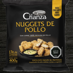 Nuggets de pollo premium "La Crianza" - 400 grs.